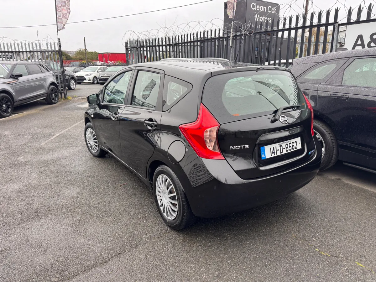 14 NISSAN NOTE 1.2 PETROL NCT&TAX - Image 4
