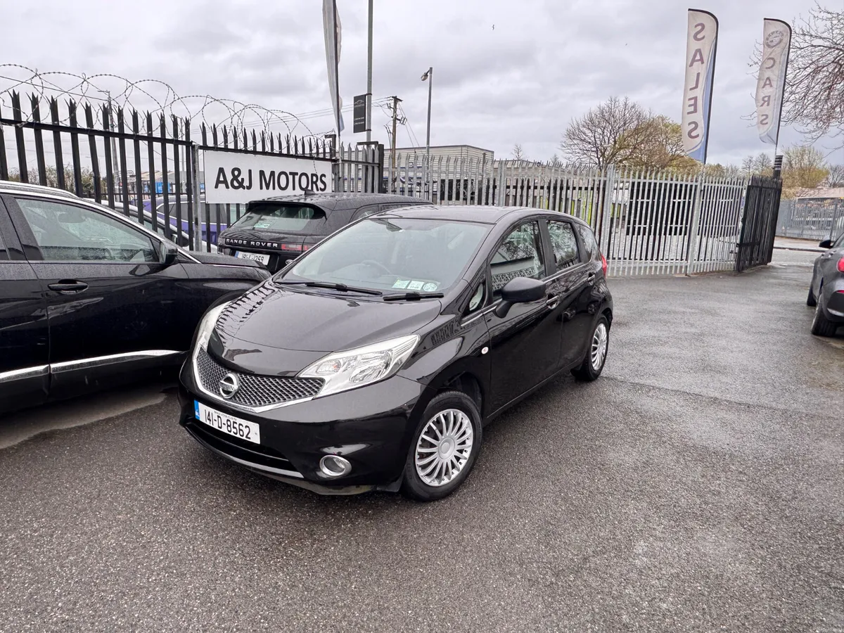 14 NISSAN NOTE 1.2 PETROL NCT&TAX - Image 1