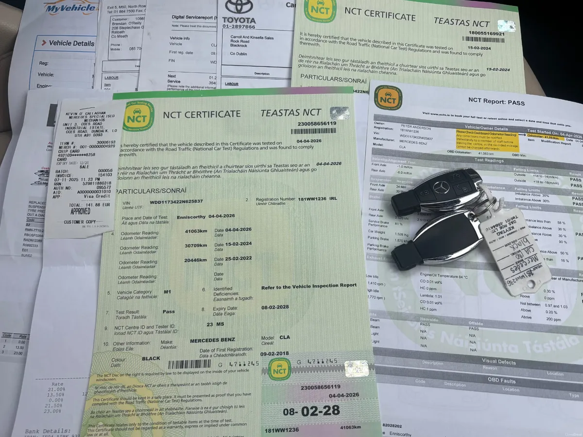 2018 MERCEDES CLA 1.6I A/T LOW KM NCT 28 - Image 2