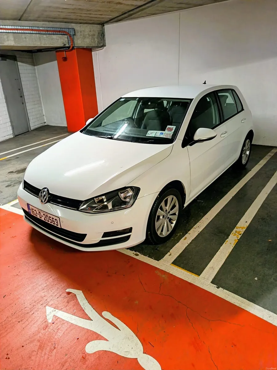 2016 Volkswagen Golf 1.6 TDI Comfortline – White – - Image 1