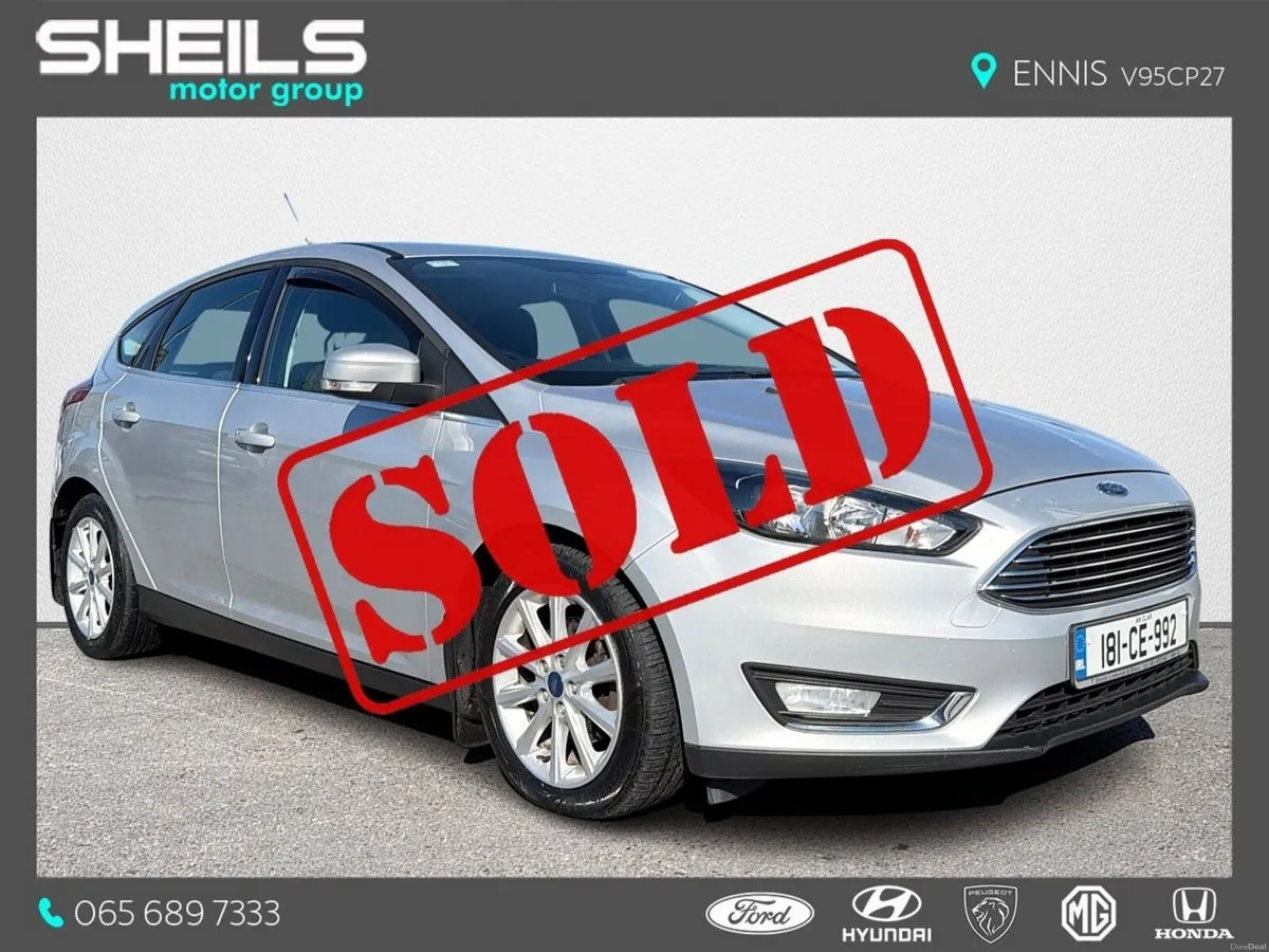 Ford Focus *SOLD* 1.5 Diesel Titanium *Low Mileage - Image 1