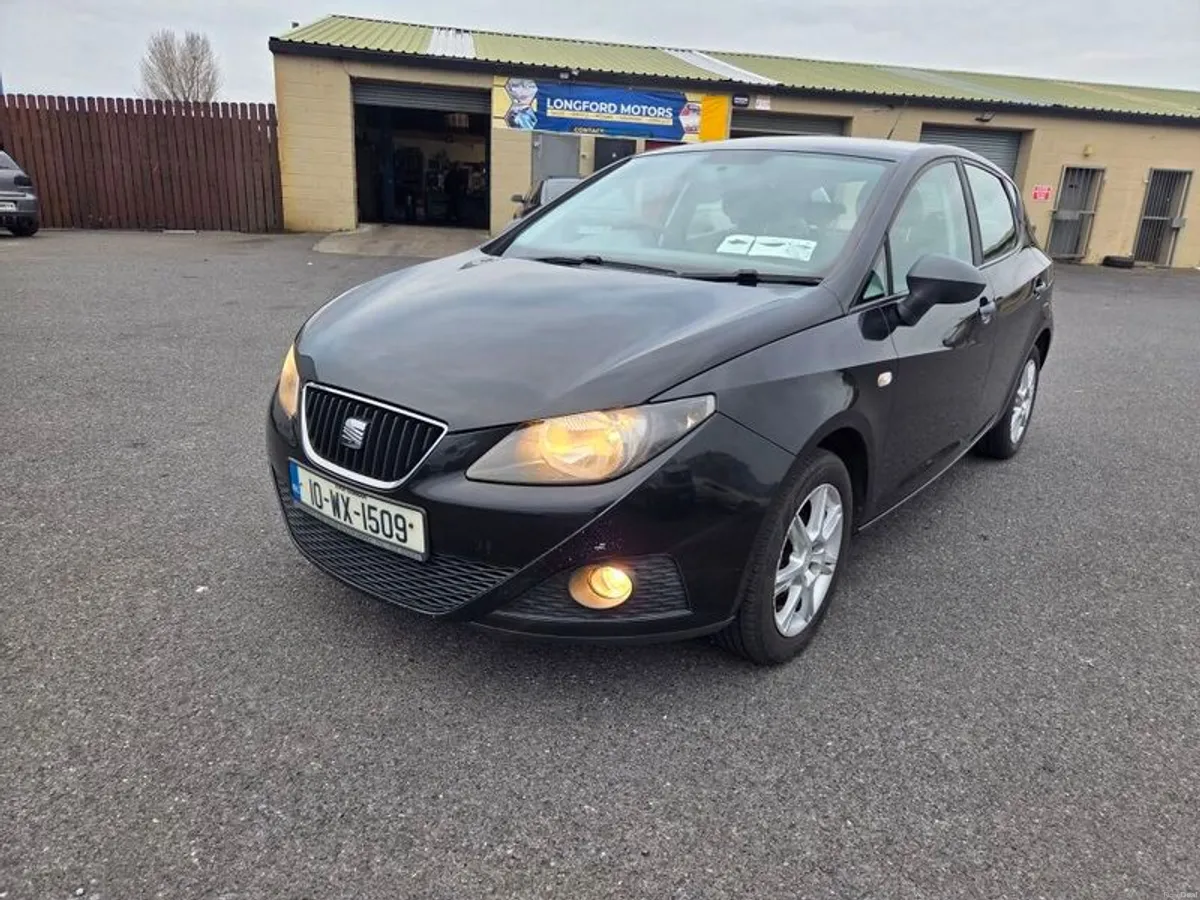 SEAT IBIZA 2010 1.2 Petrol Black Fresh NCT & Taxed - Image 2