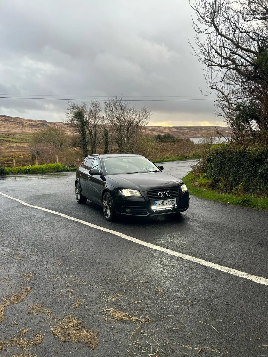 Audi A3 Sline 2012 Black - Image 2