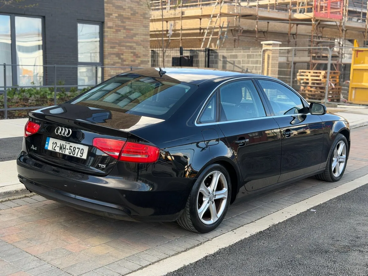 2012 Audi A4 2.0 TDI AUTOMATIC NCT+TAX LOW MILEAGE - Image 3