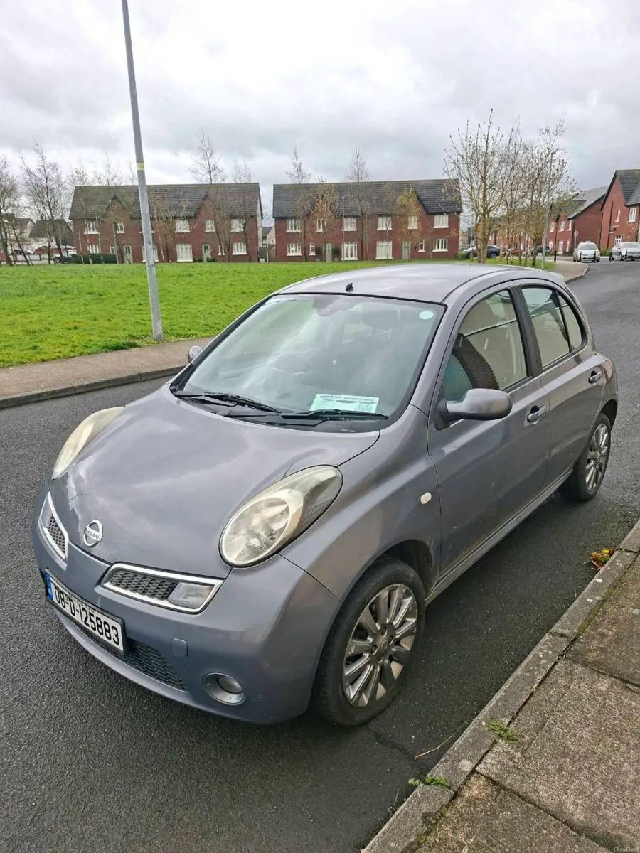 NISSAN MICRA 2008 NEW NCT TAX 10/26 LOW MILES - Image 2