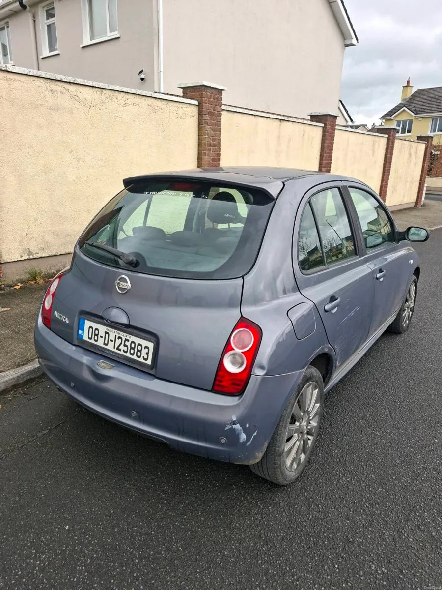 NISSAN MICRA 2008 NEW NCT TAX 10/26 LOW MILES - Image 4