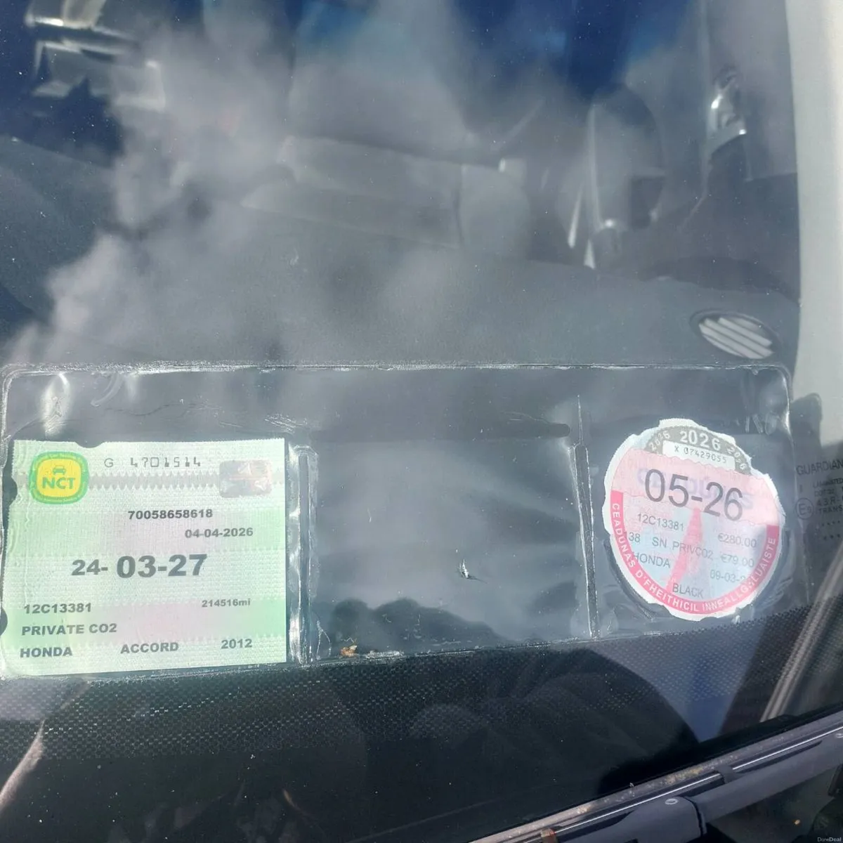 2012 Honda Accord 2.2 Diesel – Fresh NCT - Image 2