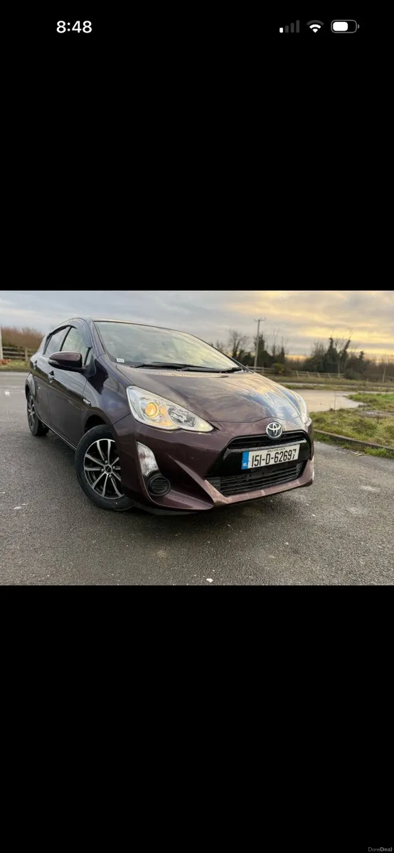 151 Toyota Aqua 1.5 Hybrid Fresh Import New NCT - Image 2