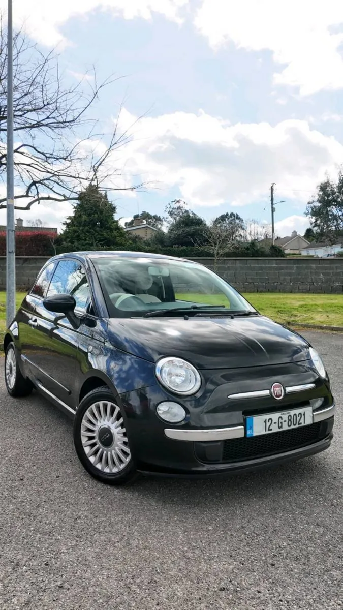 Fiat 500 1.2 Lounge. Only 126k KM. NCT + TAX - Image 1