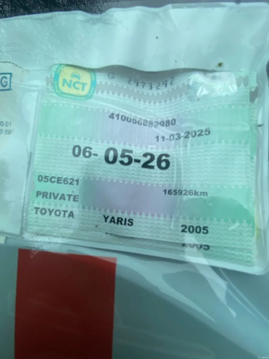 Toyota Yaris 2005 - Image 2