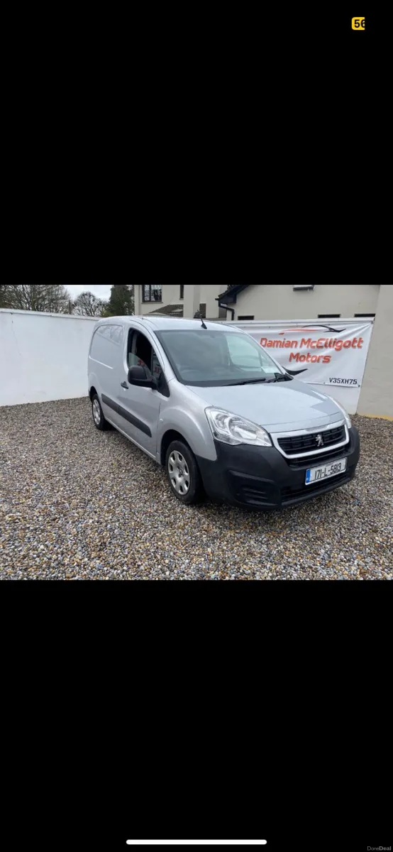 2017 Peugeot Partner 3 Seats - Image 1