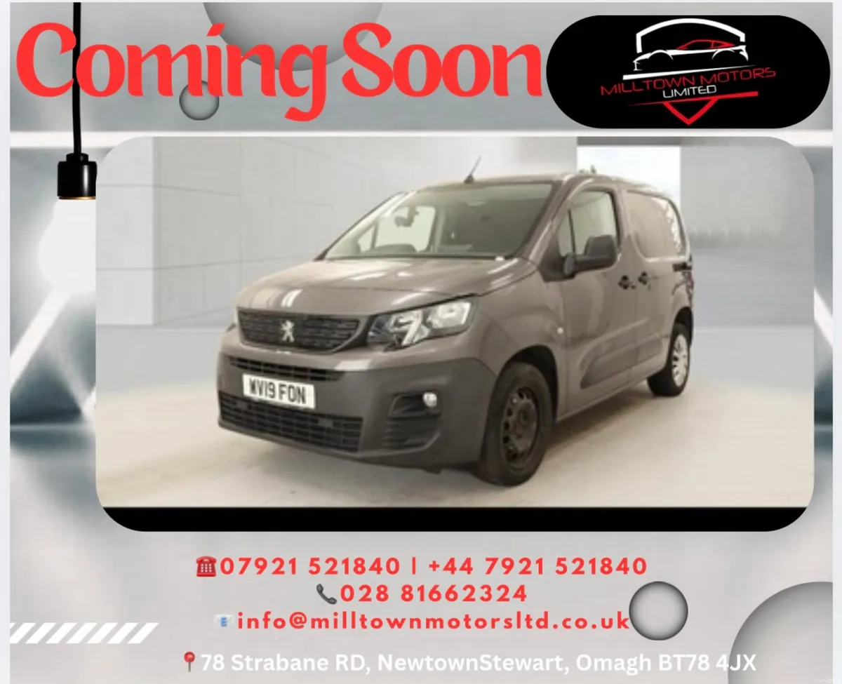 2019 Peugeot Partner Professional L1 1.6 blueHDI - Image 1