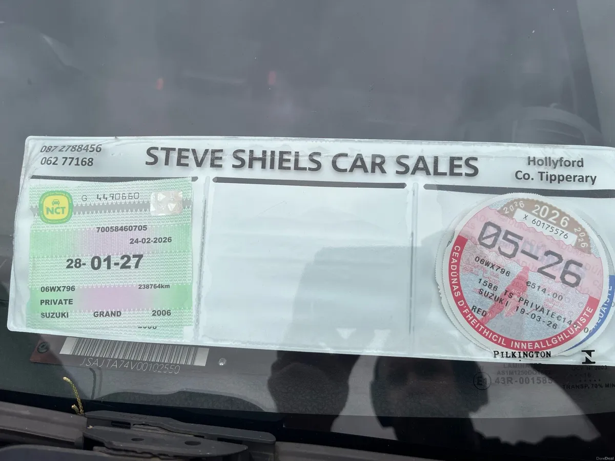 Suzuki Grand Vitara for sale - New NCT - Image 2