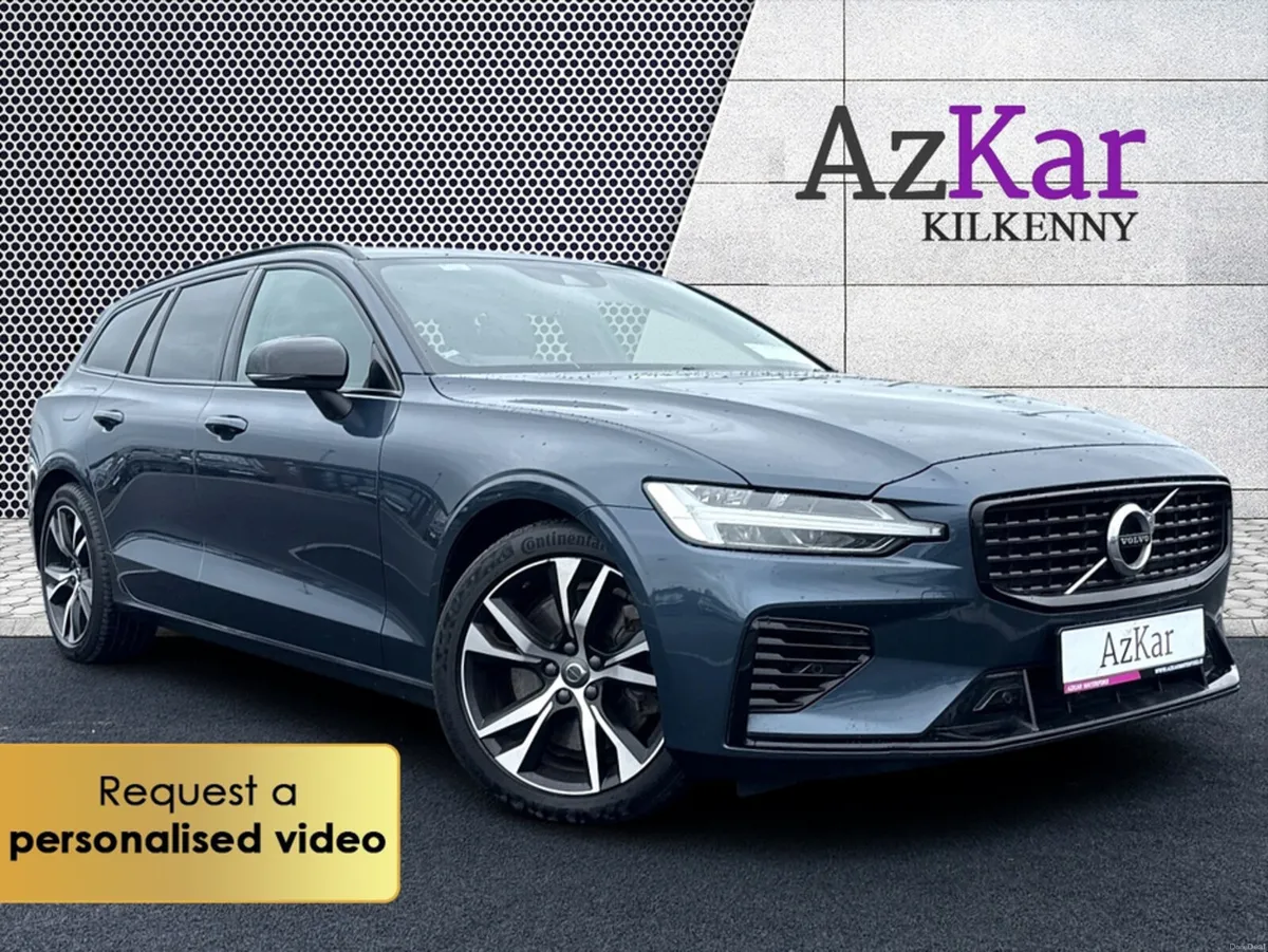 Volvo V60 2022 R-DESIGN T6 RECHARGE AWD €161 P/W W - Image 1