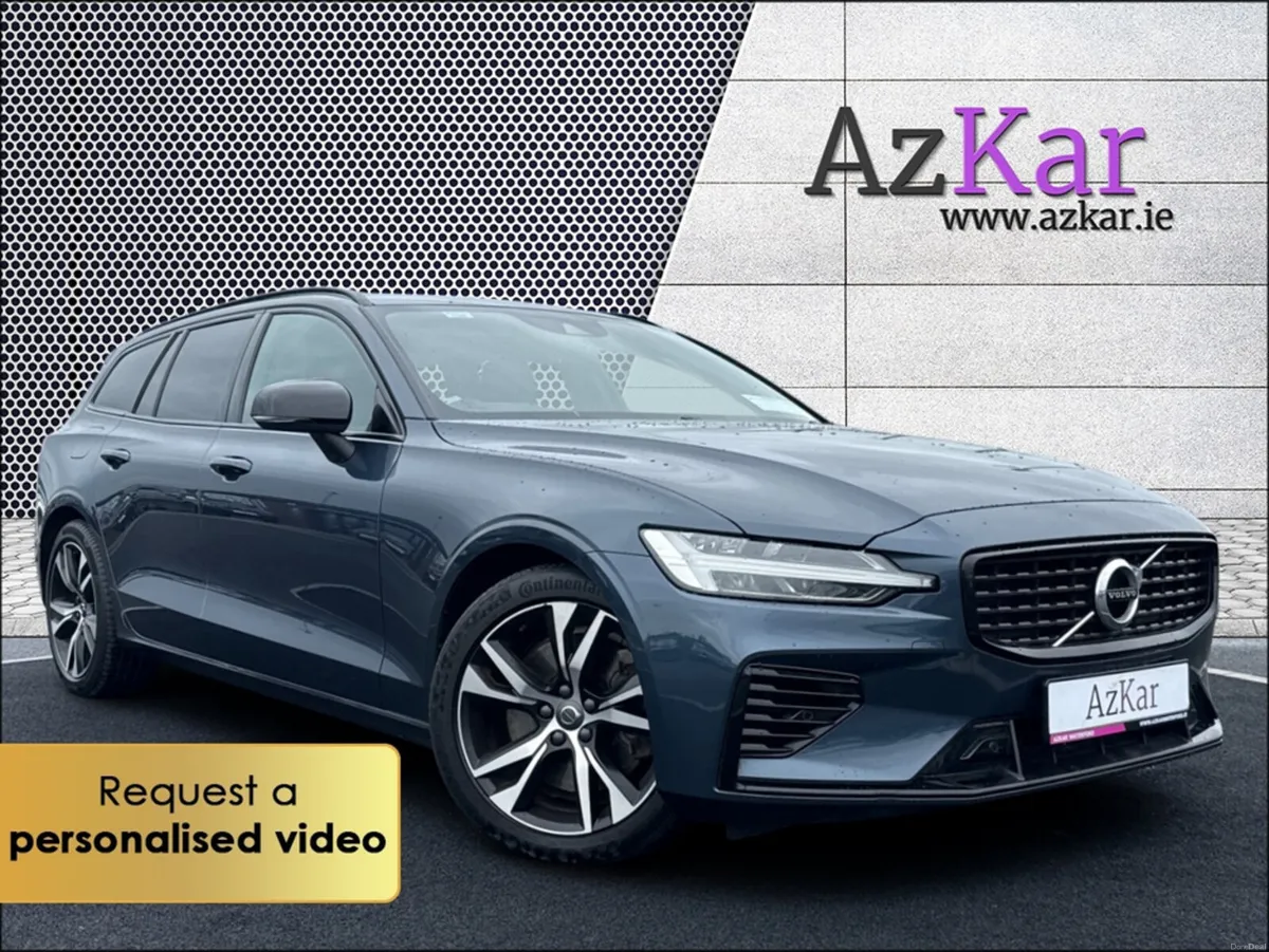 Volvo V60 2022 R-DESIGN T6 RECHARGE AWD €161 P/W W - Image 1