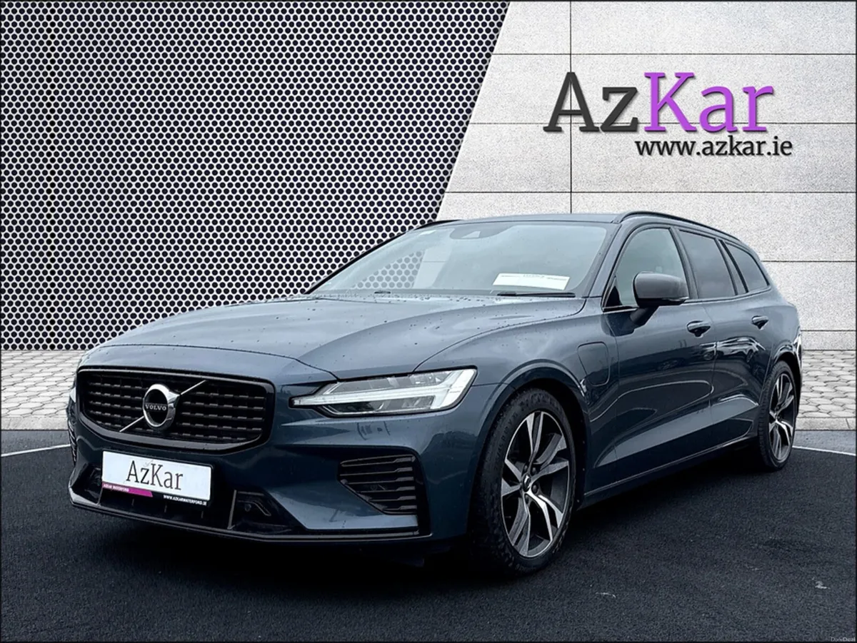 Volvo V60 2022 R-DESIGN T6 RECHARGE AWD €161 P/W W - Image 3
