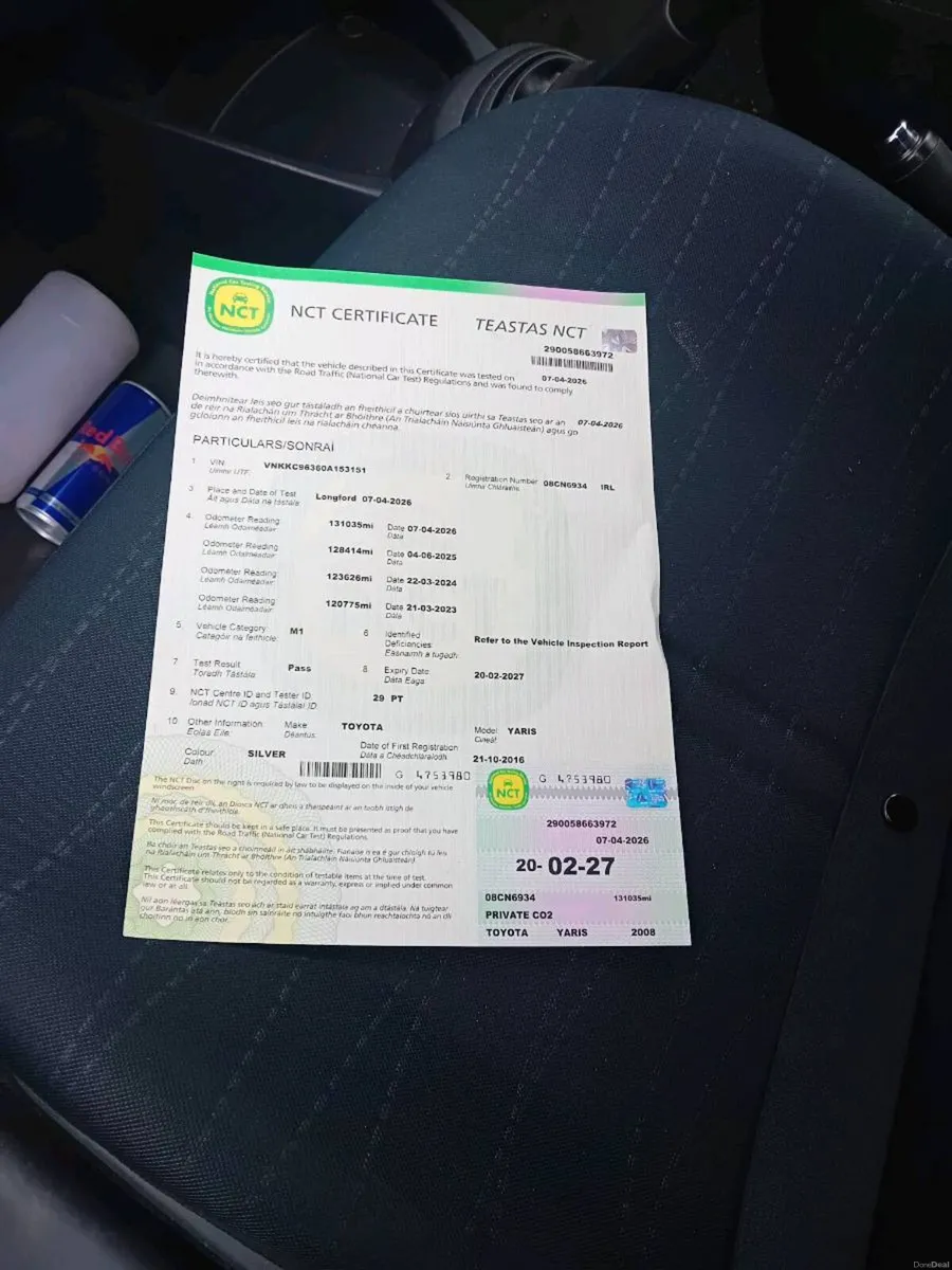 08 yaris 1.4 d4d diesel - Image 3