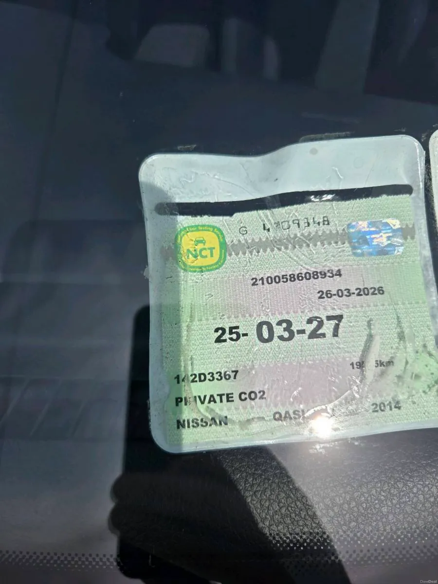 Nissan Quashqui 2014 Dsl Auto 19klms - Image 3