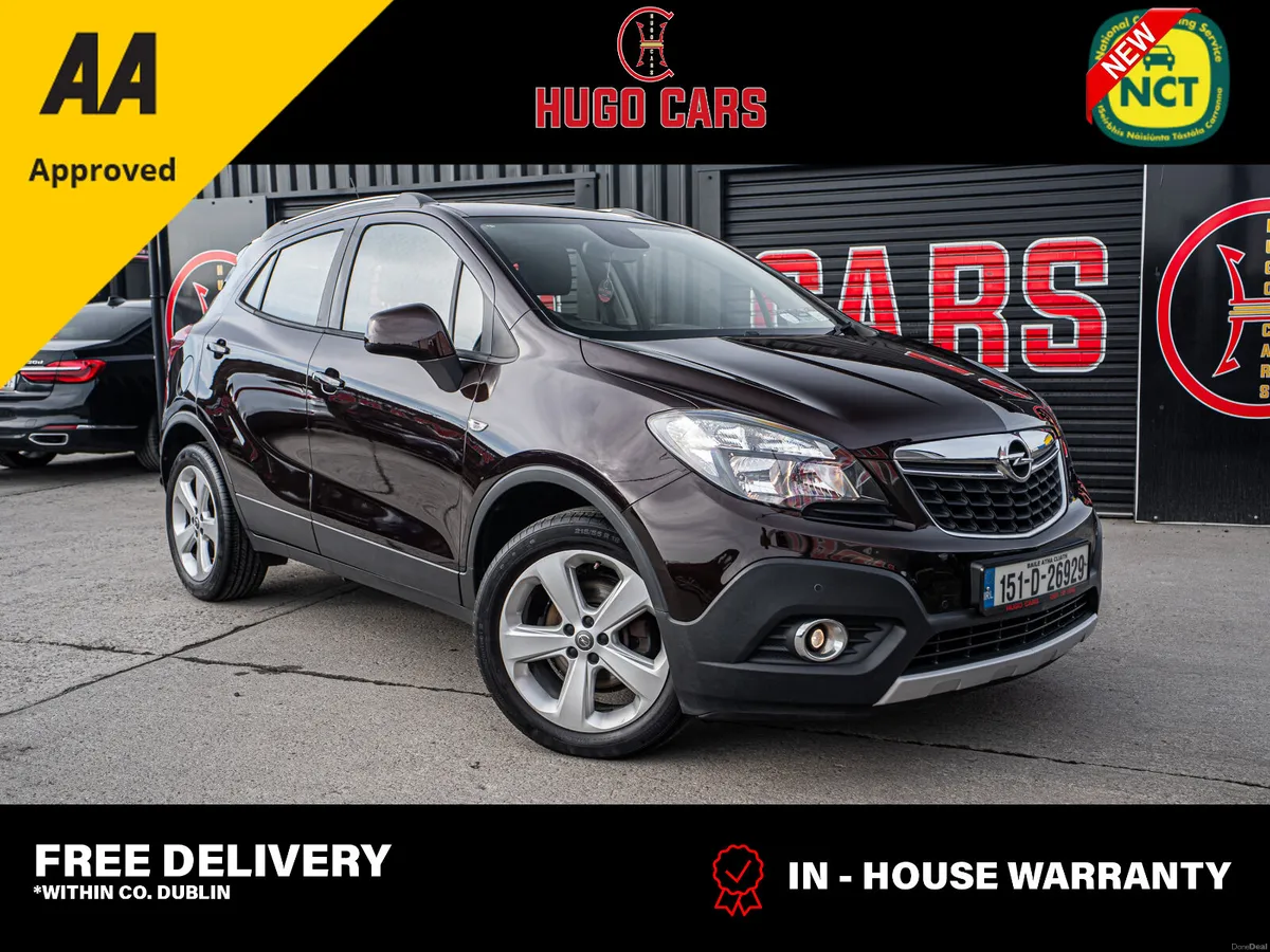 2015 Opel Mokka 1.7d/1 Owner/New NCT/Warranty - Image 1