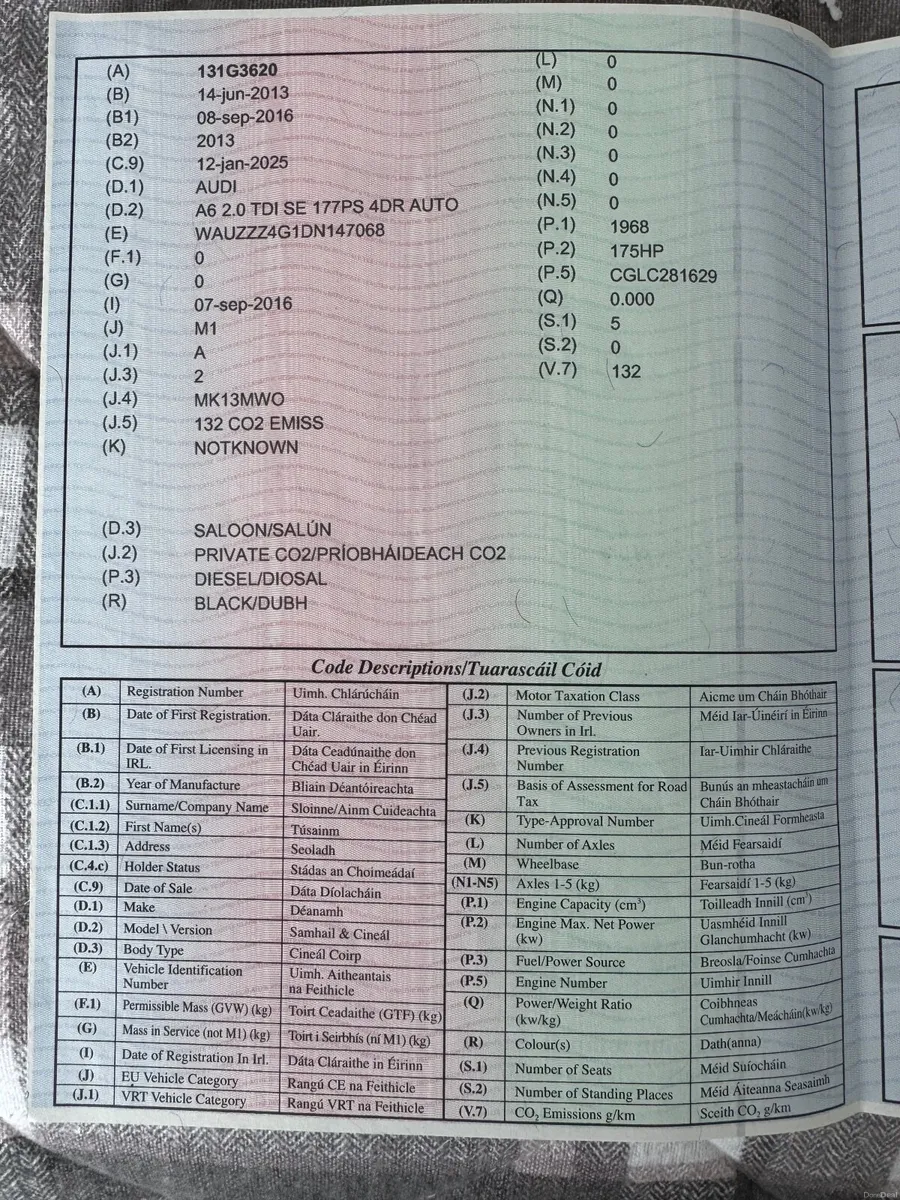 Audi A6 2013 - Image 3