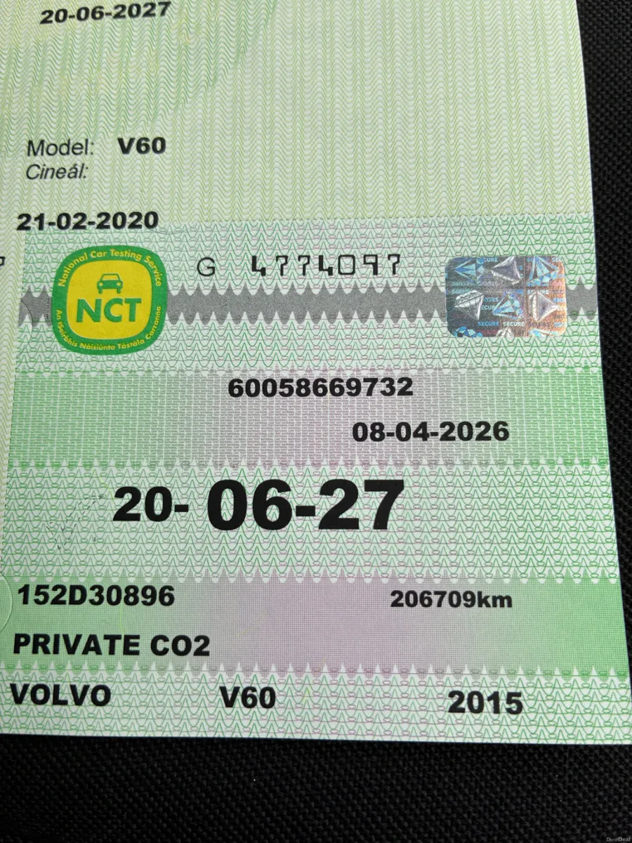 Volvo V60 D4 SE  - New NCT - Image 4