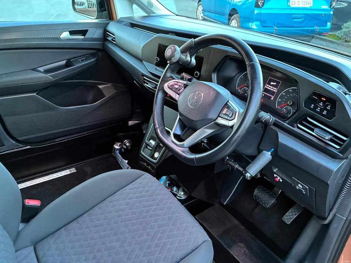 Drive From/UpFront Wheelchair Accessible VW Caddy - Image 6