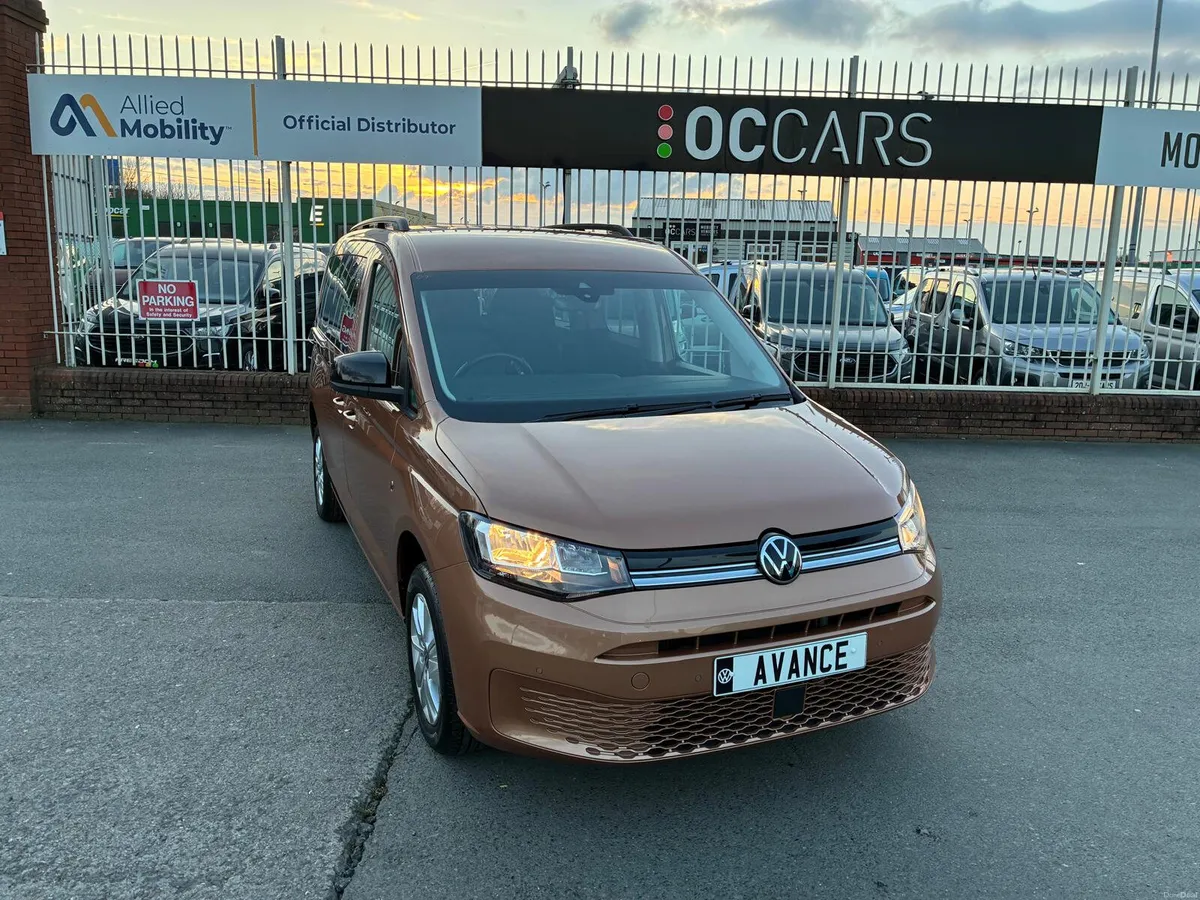 Drive From/UpFront Wheelchair Accessible VW Caddy - Image 1