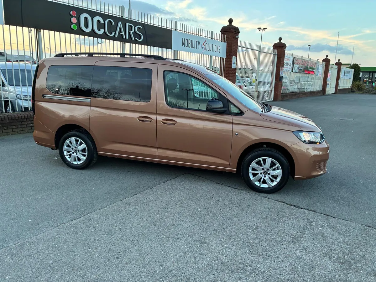 Drive From/UpFront Wheelchair Accessible VW Caddy - Image 3