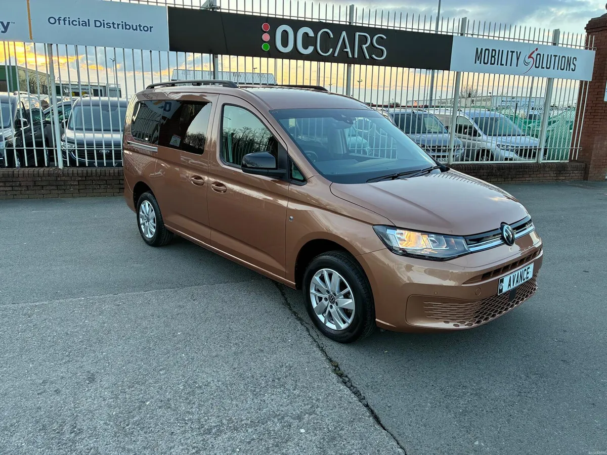 Drive From/UpFront Wheelchair Accessible VW Caddy - Image 2