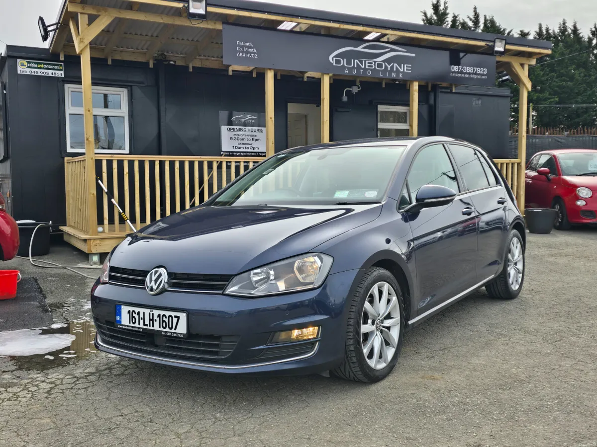 161 VOLKSWAGEN GOLF *1.6Tdi*HIGHLINE* - Image 1