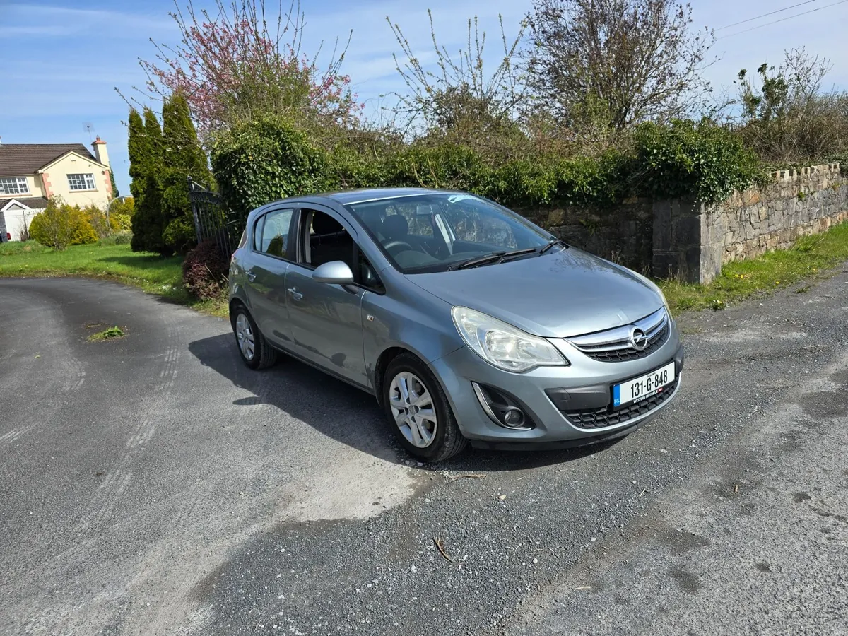 2013 Opel Corsa NEW NCT 30/05/27 and tax31/07/2026 - Image 1