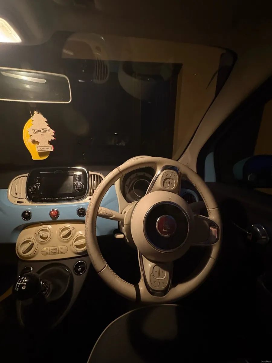 Fiat 500 baby blue - Image 4