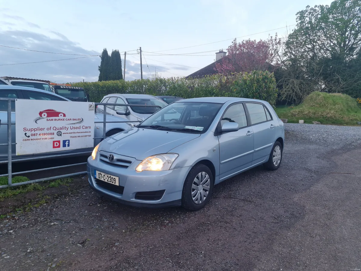 2007 Toyota Corolla 1.4L Nct01/27 - Image 1