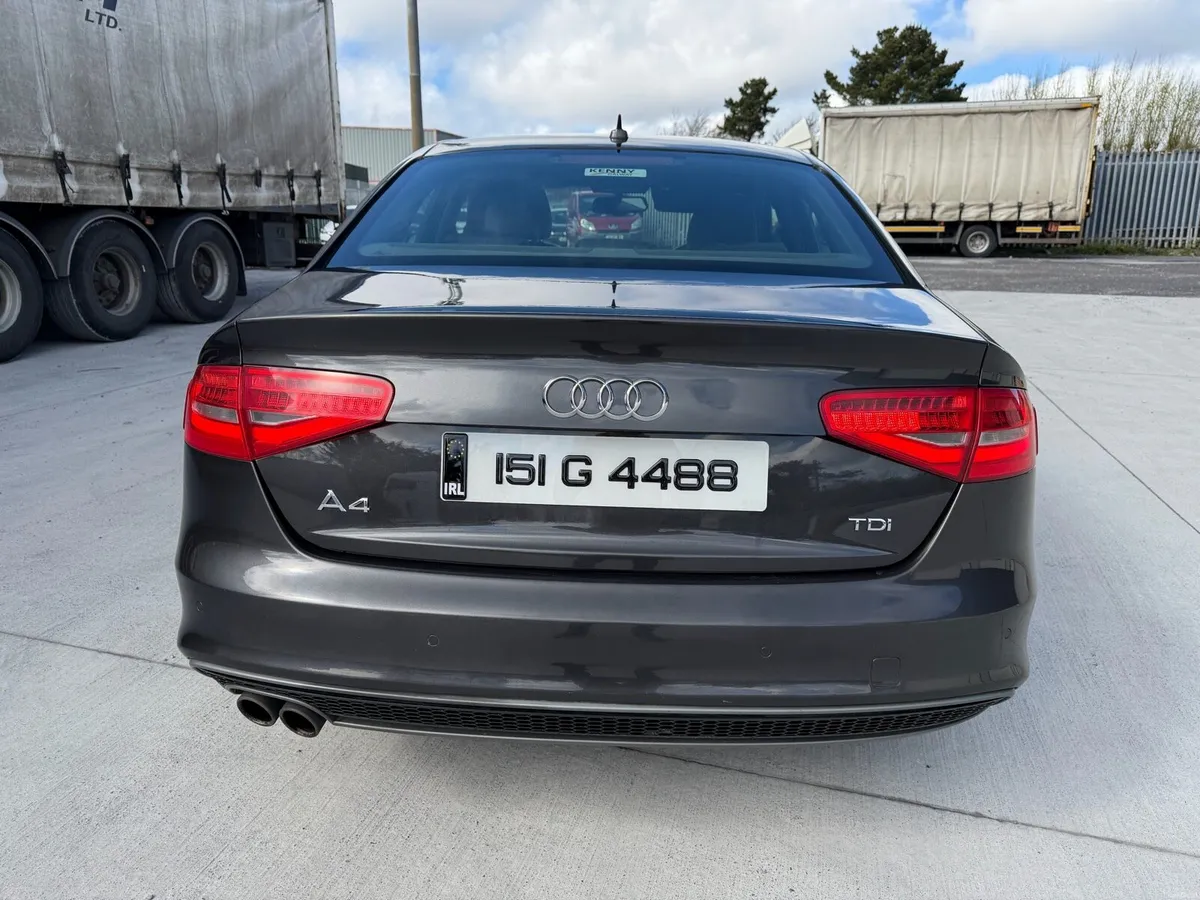 2015 AUDI A4 2.0 TDI S-LINE NCT 8-26 - Image 4
