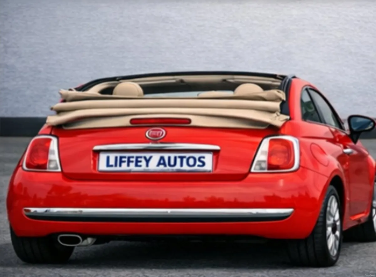 Fiat 500 2014 CONVERTIBLE ROOF AUTOMATIC - Image 3