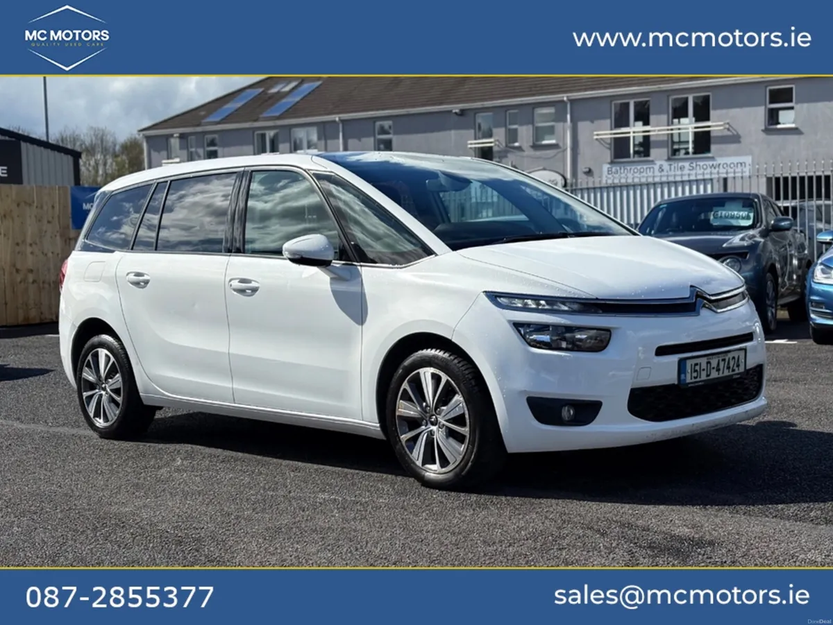Citroen C4 Picasso WARRANTY + NEW NCT + 7 SEATS - Image 1