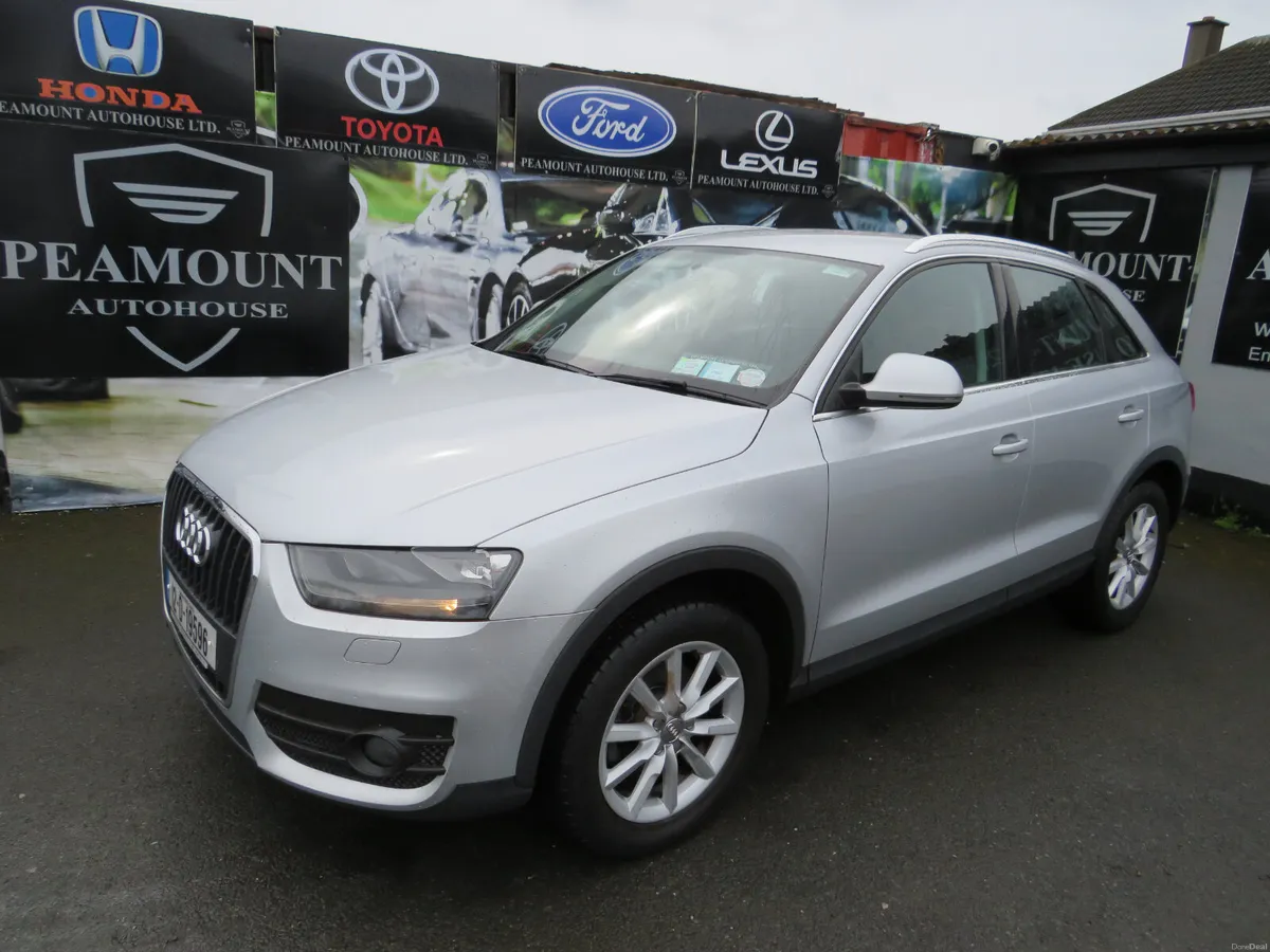 Audi Q3 2012 5DR 2LT DIESEL NCT 27 - Image 1