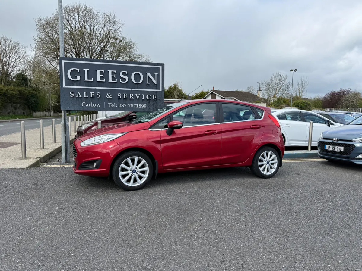 2016 Ford Fiesta Titanium 1.25 Petrol -Low Mileage - Image 1