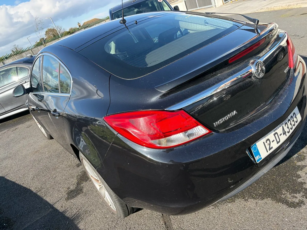 2012 vauxhall insignia Nct 12-26 - Image 3