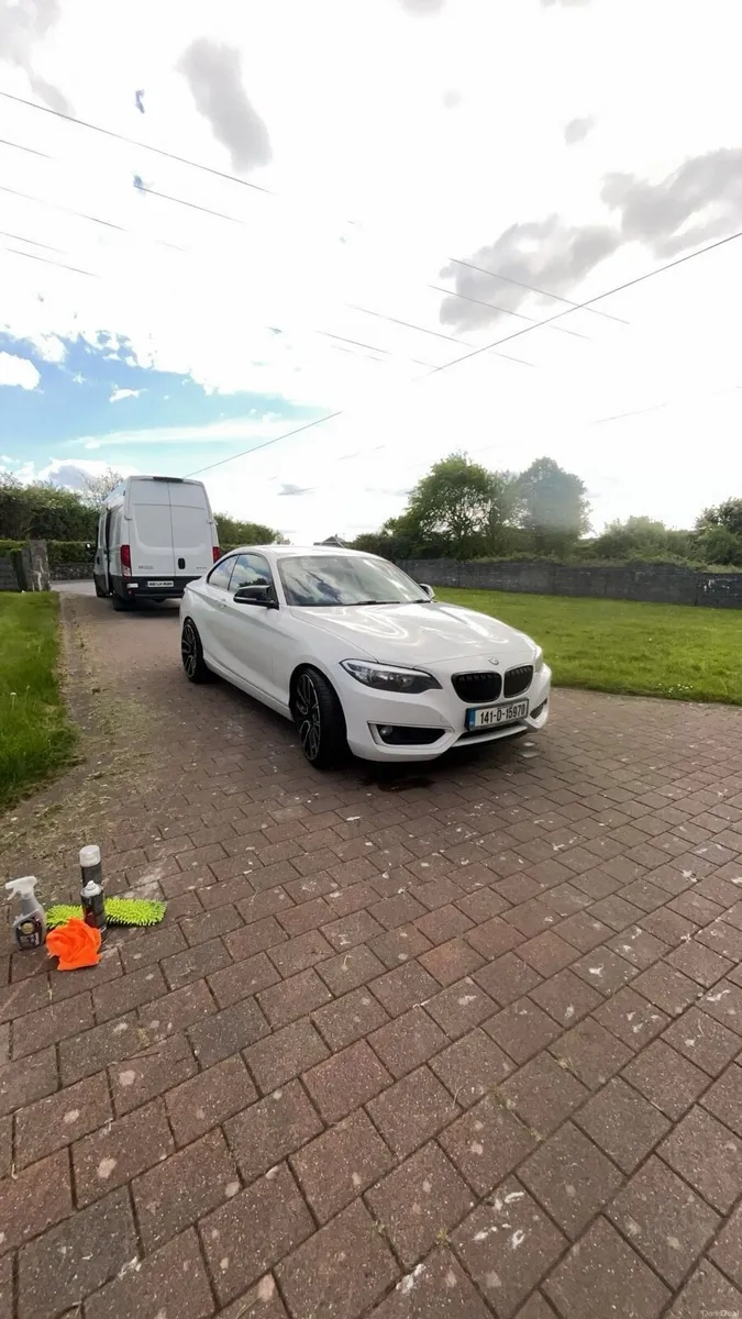 White BMW 220d 2L Diesel - Image 1