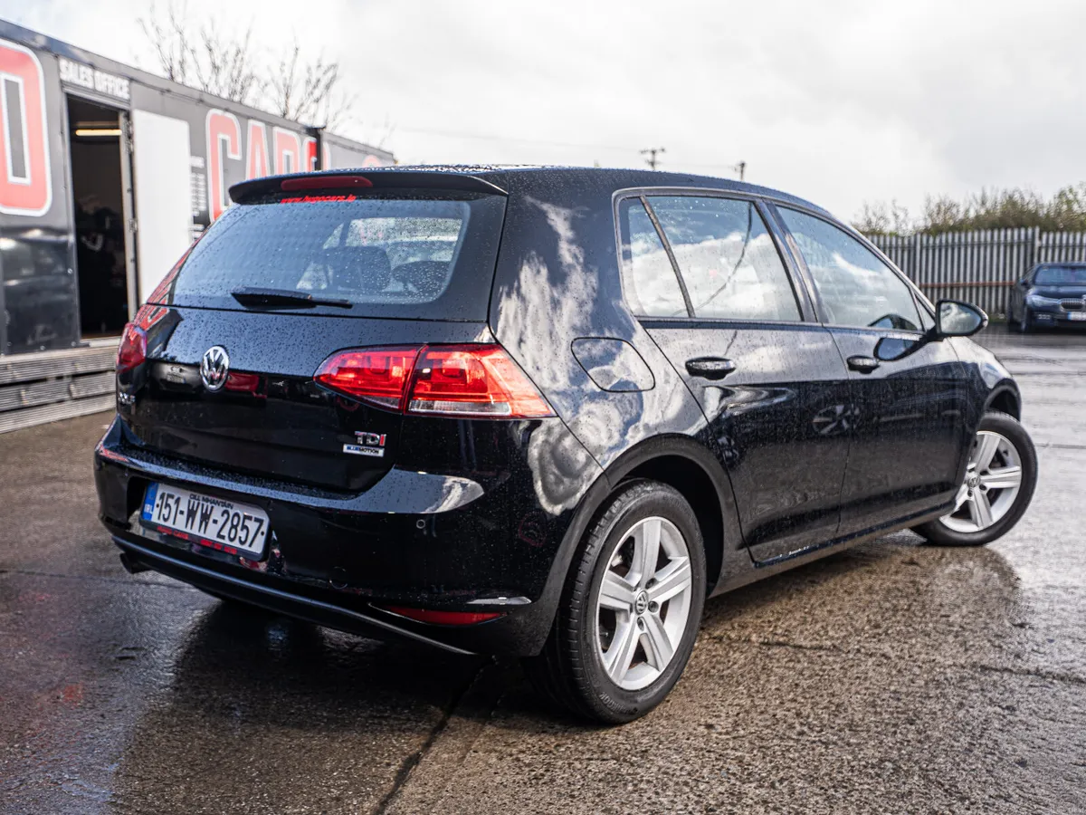 2015 VW Golf 1.6tdi/FSH/High spec/Warranty - Image 2