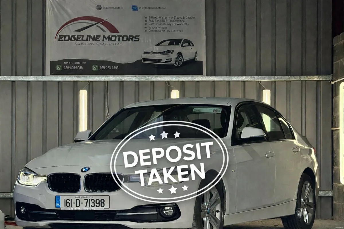 2016 BMW 3 series sport automatic only 86,000km - Image 1