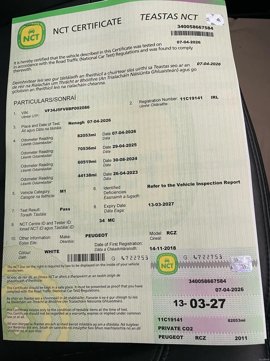 Peugeot RCZ1.6 petrol coupe - Image 4