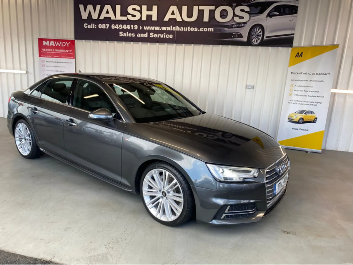 Audi A4 2.0 TDI S LINE 187BHP 4DR AUTO - Image 1