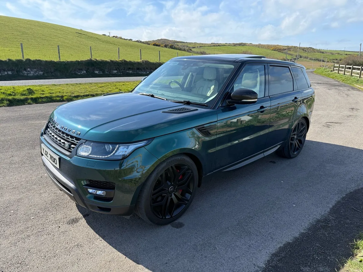 2017 Range Rover Sport SVO Green - Image 3