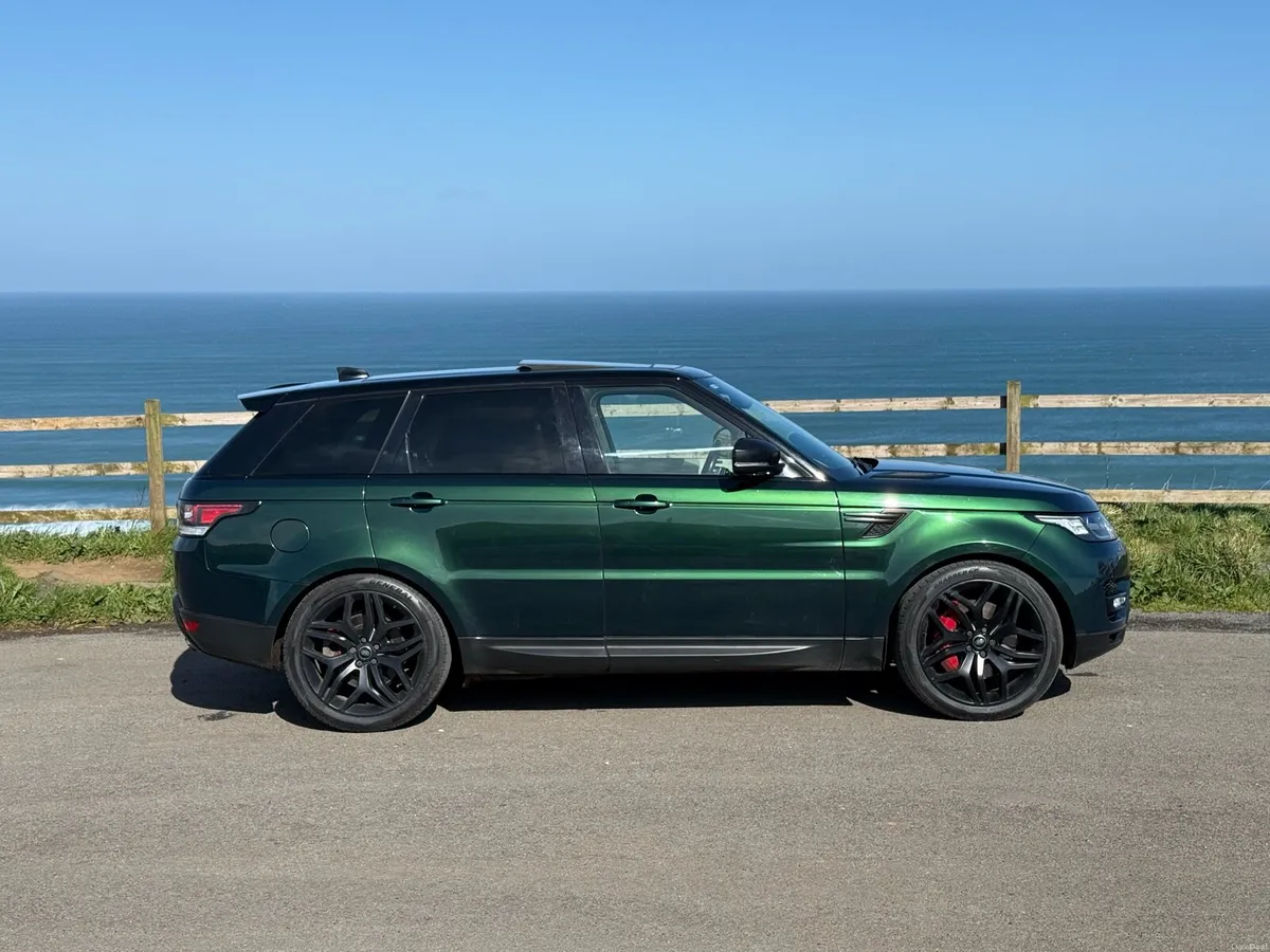 2017 Range Rover Sport SVO Green - Image 2