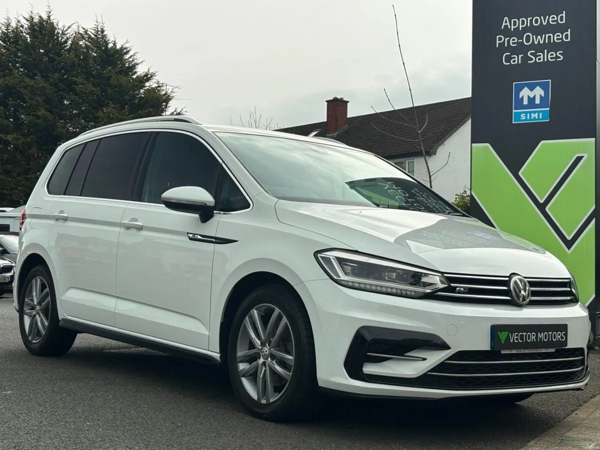 Volkswagen Touran R-LINE 1.4 PETROL AUTO NEW NCT 1 - Image 1