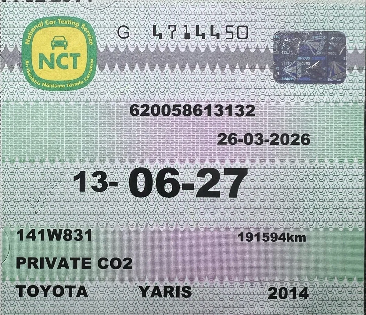 Toyota Yaris 1.0 Irish  New Nct: 13/06/2027 - Image 2