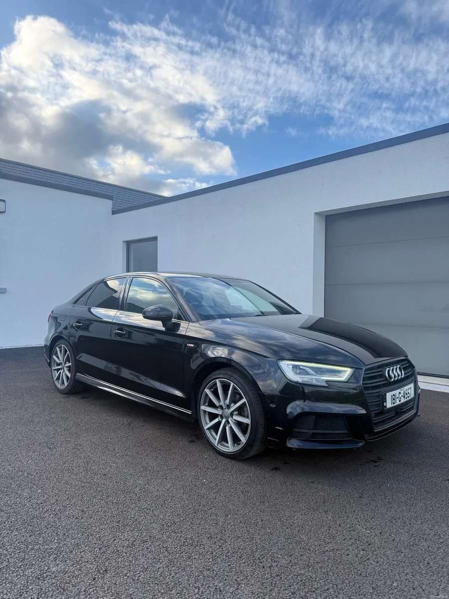 2018 A3 1.6 TDI BLACK EDITION AUTO S LINE - Image 1