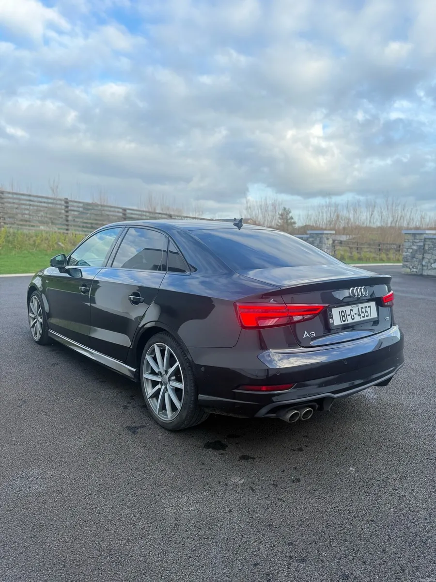 2018 A3 1.6 TDI BLACK EDITION AUTO S LINE - Image 3
